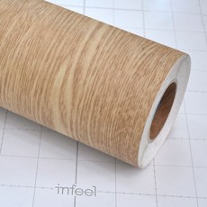 DEKOREA 現代貼膜 自助改造 生活防水 自黏式素色壁貼膜, WOOD818, 寬 61.5cm x 長 4m