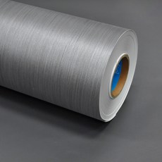 DEKOREA 現代貼膜 自助翻新 生活防水 背膠素色貼膜, METALS737髮絲紋淺銀色, 寬 61.5cm x 長 2m