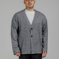 5XL大尺碼 男款大尺碼基本款針織寬鬆開襟衫