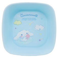 릴팡 시나모롤 이지그립 사각대야, 혼합색상, 1개