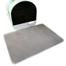 바디보 고양이 사막화방지 벌집 모래 매트, 그레이, 1개