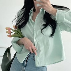 MEICHEL 女款休閒寬鬆日常襯衫 04769