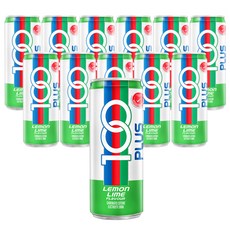 100 PLUS 檸檬萊姆香碳酸飲料, 12個, 325ml