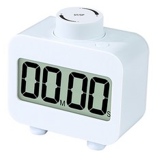 GUNU 設計款旋鈕計時器, 1個, 白色