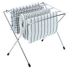 不鏽鋼可折疊抹布晾乾架, 單一顏色