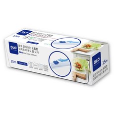 QLO 잘라쓰는 도톰한 일회용 다용도 롤 도마 와이드 대용량 30cm x 15m, 1개