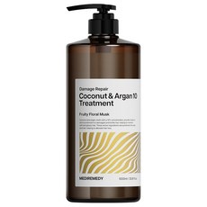 椰子與摩洛哥堅果10極致損傷健髮護髮素, 1L, 1個