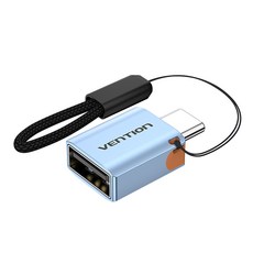 綠聯 C型 Vention 10Gbps OTG USB3.2 USB3.1 USB3 USB2 掛繩 轉接頭 CUBH0, 1個, 混合色, 18.5mm