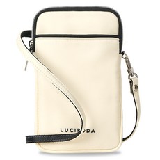 LUCIRODA 側背腰凳適用迷你手機收納包 LUX101, 象牙白
