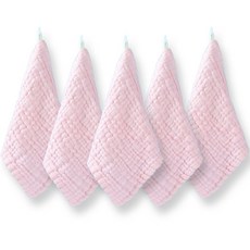 조이멀티 엠케이 유아용 6중6겹 거즈 순면 가제 손수건 5p