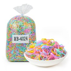 Blue貿易 大容量髮圈 1000g 12000入, 1個, 電話線