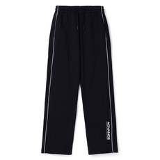 R10U 남성용 배색 파이핑 일자핏 트레이닝팬츠 R2419P256