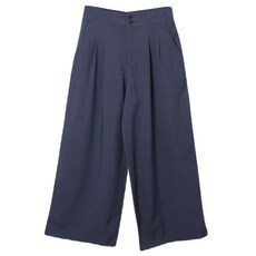 린다샵 여성용 드리슨 뒷밴딩 투핀턱 와이드 슬랙스 cppt13383k3c