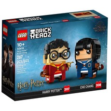 LEGO 樂高 BrickHeadz系列哈利波特與張秋 40616, 混色