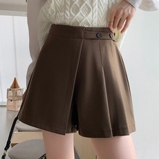 MEICHEL 不對稱百褶褲裙 04768