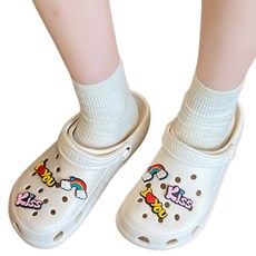 Pinksum 女款Halluo水陸兩用涼拖鞋 ZWJSB0006, 250, 彩虹白