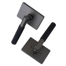 按鈕式房門把手 CS-301 深灰色, 1個