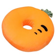 생활예찬 산모 엉덩이 도넛 방석 쿠션 당근, 혼합색상, 1개