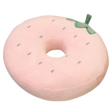 生活禮讚 產婦臀部甜甜圈坐墊靠墊 草莓, 1個, 混合顏色