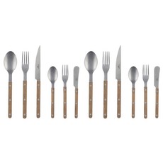 사브르 빈티지 디너 식기 6종 세트, 티크, 스푼 2p + 포크 2p + 나이프 2p +티스푼 2p + 케이크포크 2p + 버터스프레더 2p, 2세트