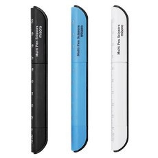 misoro 3000多功能筆剪刀 3種組 2217, 黑色 + 藍色 + 白色, 1套