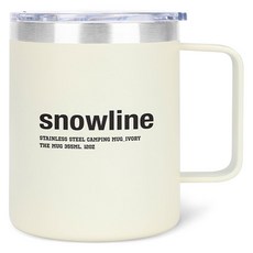 스노우라인 더머그 355ml SNG5UCW007, 아이보리, 아이보리, 1개