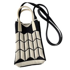 마켓피오 패션 니트 컬러 핸드폰 가방