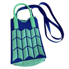 마켓피오 패션 니트 컬러 핸드폰 가방