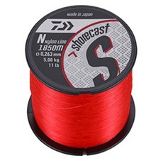 DAIWA 大和 SHORECAST 尼龍岸拋釣線 16LB, 1個, 紅色