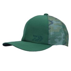 DAIWA Scamoflower半網狀帽 DC-7021, 綠色