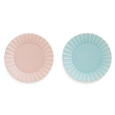 ZEN 컬러 글레이즈 도일리 찬기 2종 세트 14cm, 베리핑크, 민트, 1세트, 베리핑크 + 민트