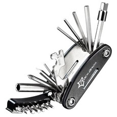 ROCKBROS 洛克兄弟 攜帶式自行車多功能工具 GJ8002 多功能工具, 1個