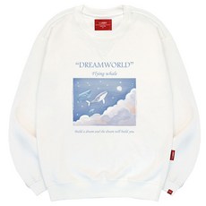 엘라모 남녀공용 3M 플라잉웨일 맨투맨 빅사이즈