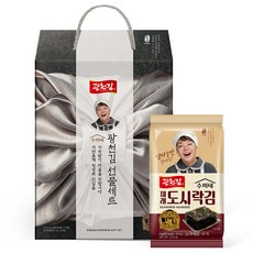 광천김 수미네 재래 도시락김 4g x 27p 선물세트, 1세트