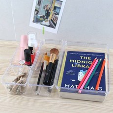 i-MATE 收納托盤4件組, 透明, 1套