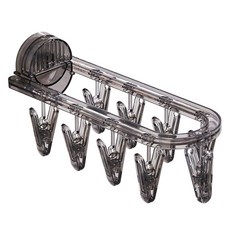 KOKA 摺疊式迷你曬衣架, 黑色