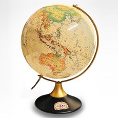 行政道世界照明地球儀 270-ACL-BRH, 棕色