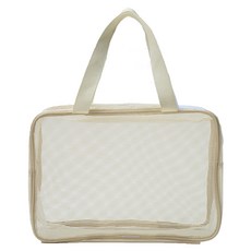 Unheb簡約網狀沐浴包, 04米色