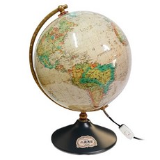 世界星座行政圖地球儀 304-BRH, 棕色