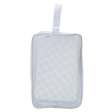 Unheb簡約網狀沐浴包, 05白色