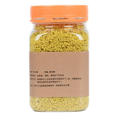 Khohimo 迷你DIY模型造景用海綿粉 400ml 4W032, 黃色, 1個