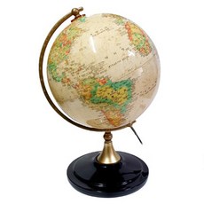 行政道世界照明地球儀 304-ACL-BRH, 棕色