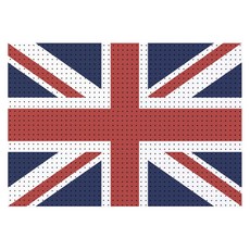 takongpan 英國國旗印花洞洞板 700x1000mm, 1個, 混合色