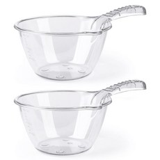 MONACO OLIVE 长柄透明水瓢, 2個, 透明