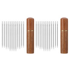 MONACO OLIVE 超簡易老花眼穿線針 12入 + 收納盒組, 2套