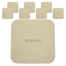 FITBOON 迷你健康墊, 8個, 象牙白