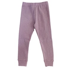 WonChildrenSWear Mom's Made 兒童羅紋竹節棉束口內搭褲