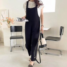 saystyle 女款泡泡紗吊帶連身褲