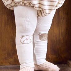 베베나인 유아용 테디바니 레깅스