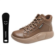 따봉오빠 여성용 하이탑 쿠션 키높이 운동화 4cm YY4786